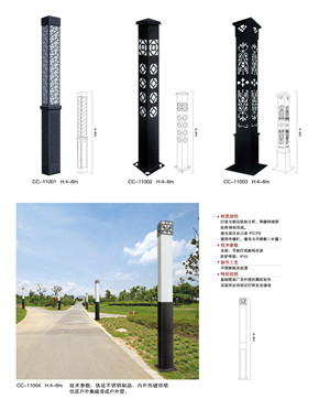 方柱型特色景觀燈